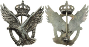 Švédsko, Luftwaffe, (Svenska flygvapnet luftstrit tecknet), období 1943 - 1945