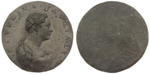 Itálie, renesanční medaile, Caterina Pasqvale, mezi roky 1460 - 1560