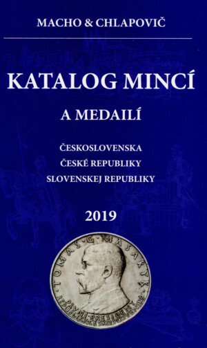 Katalog mincí a medailí Československa, České republiky a Slovenské republiky, 2019