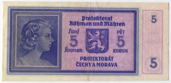 Protektorát Čechy a Morava, 1939 - 1945 - Image 2