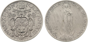 Itálie, Vatikán, Pius XI., 1922 – 1939