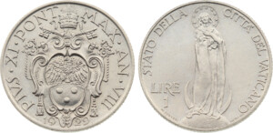Itálie, Vatikán, Pius XI., 1922 - 1939