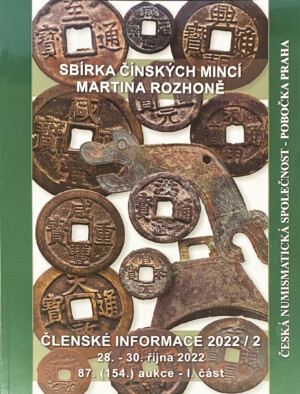 NOVINKA! Sbírka Čínských mincí Martina Rozhoně