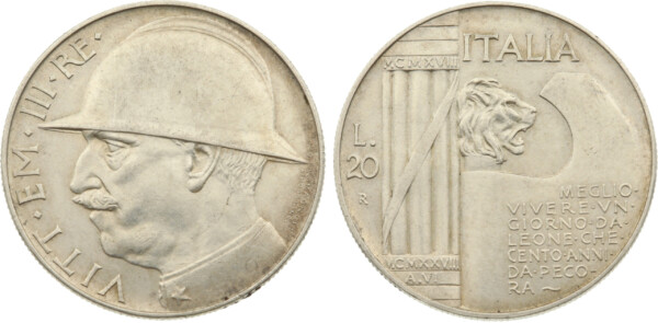 Itálie, Vittorio Emanuele III., 1900 – 1946