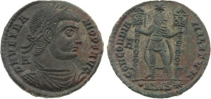 Vetranio, 350 AD (vláda od 1.3 do 25.12 roku 350)