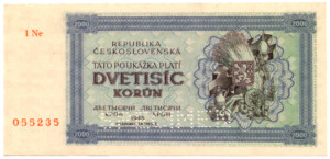 Československo, 1945 - 1953