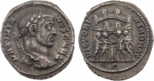 Maximianus Galerius, 305 - 311 AD