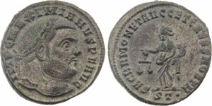 Maximianus Herculius, 286-310 AD, (jako Augustus)