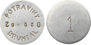 Potravinová známka - Bruntál