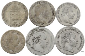 Ferdinand V., 1835 - 1848, František Josef I., 1848 - 1916