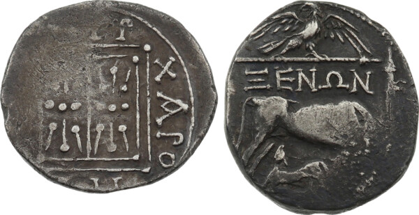 Illyria, Dyrrhachion, c. 229-100 BC Xenon a Charopinos