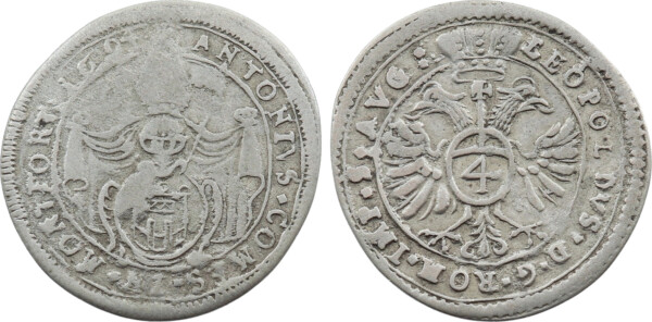 Montfort, Anton III. 1693 - 1734