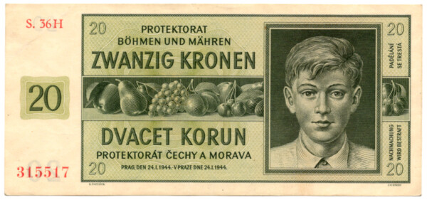 Protektorát Čechy a Morava, 1939 - 1945